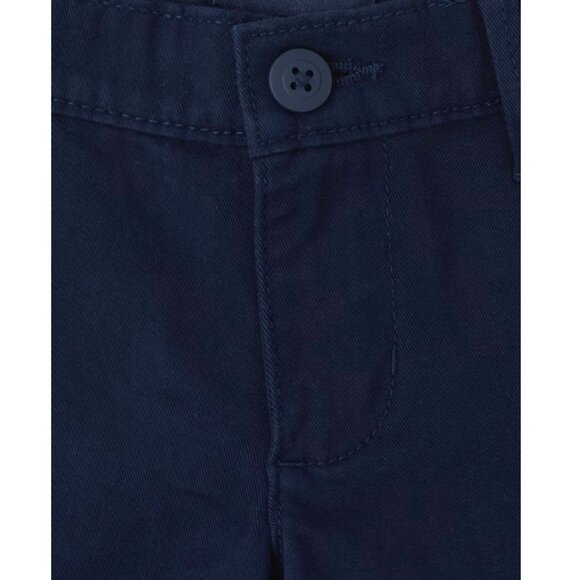 The Children's Place Girls Uniform Chino Pants 18 Blue Bootcut Stretch NWT - Picture 3 of 7